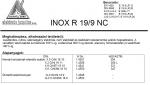 Elektróda INOX R 19/9 NC 2.0 mm