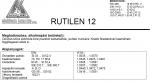Elektróda Rutilen 12 2.50 mm